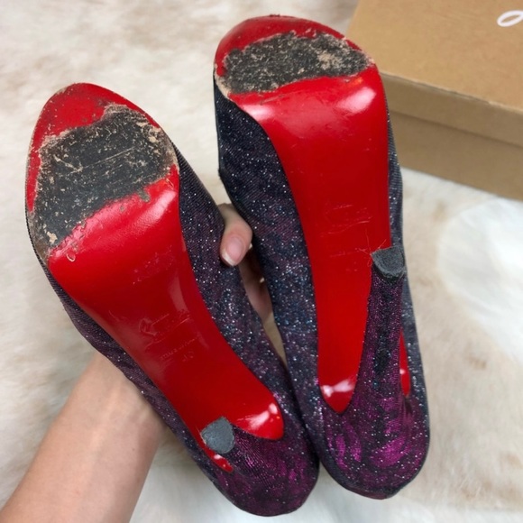 Christian Louboutin Highness Leopard Platform 10 - Picture 4 of 7